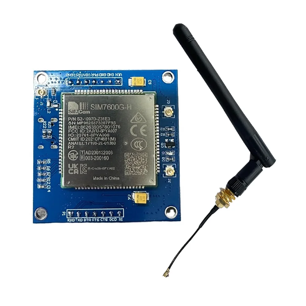 

SIMCOM SIM7600G SIM7600G-H LTE Cat4 Global Module Development Expand Core Board GNSS Positioning Modem With 4G GPS Antenna