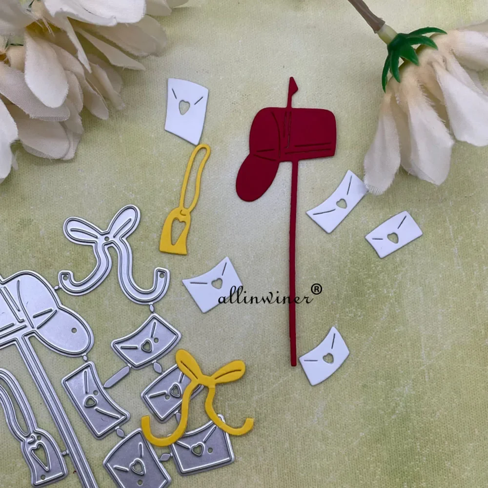 

New Mailbox Letter DIY Craft Metal Cutting Die Scrapbook Embossed Paper Card Album Craft Template Stencil Dies