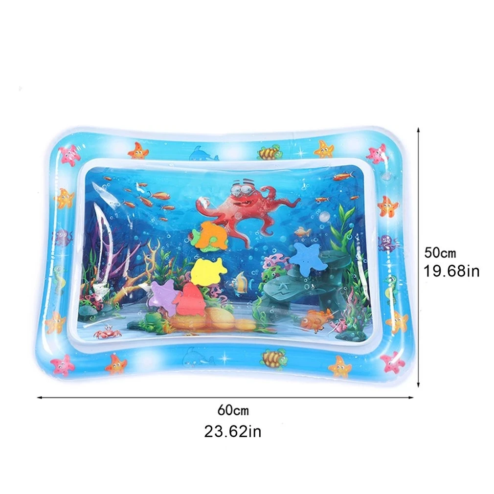 Baby Water Mat Inflatable Cushion Infant Toddler Water Play Mat for Children Early Education Developing Baby Toy Summer Toys