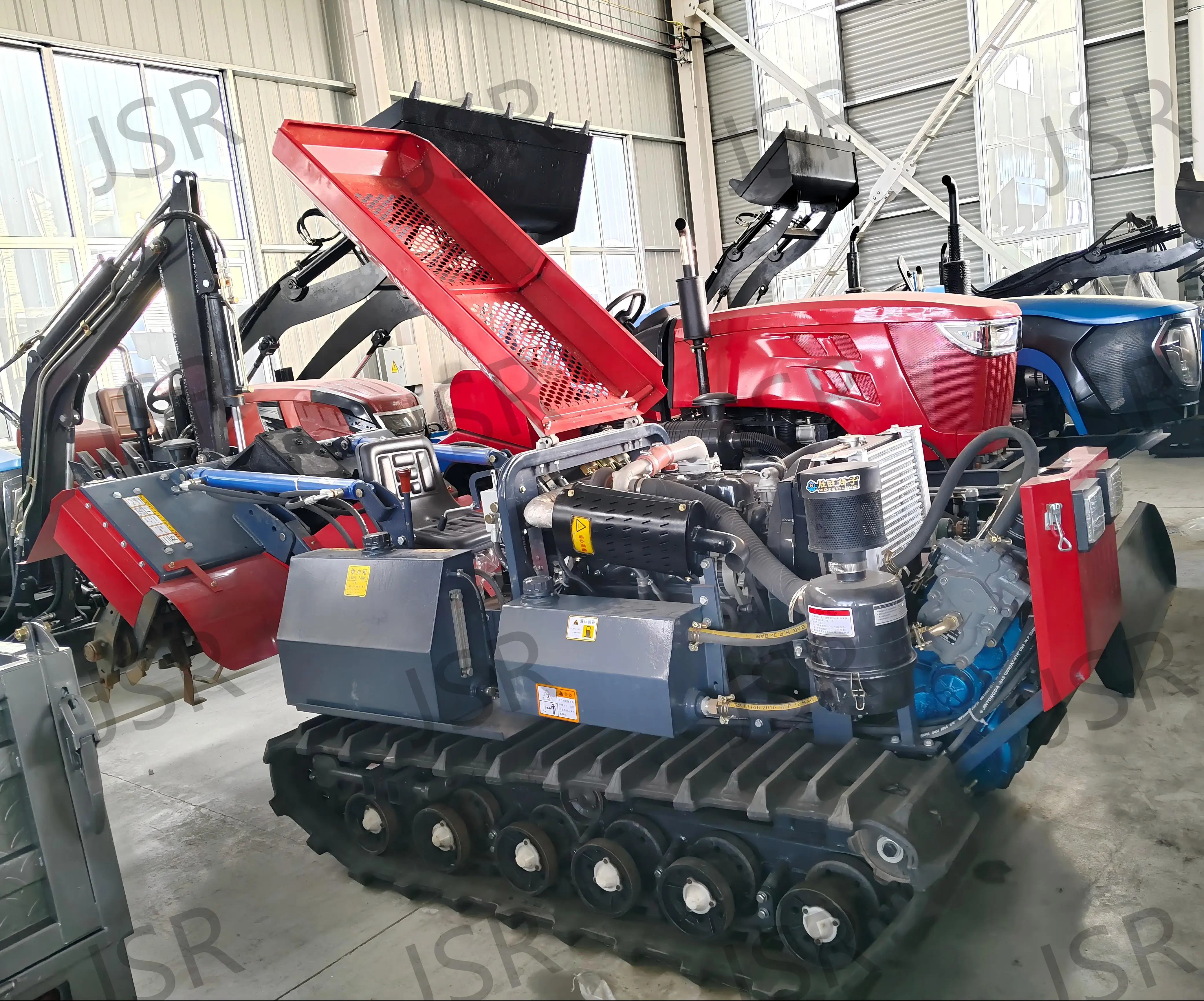 High-Performance Crawler Tractor Ideal for Complex Terrain Agricultural Operations