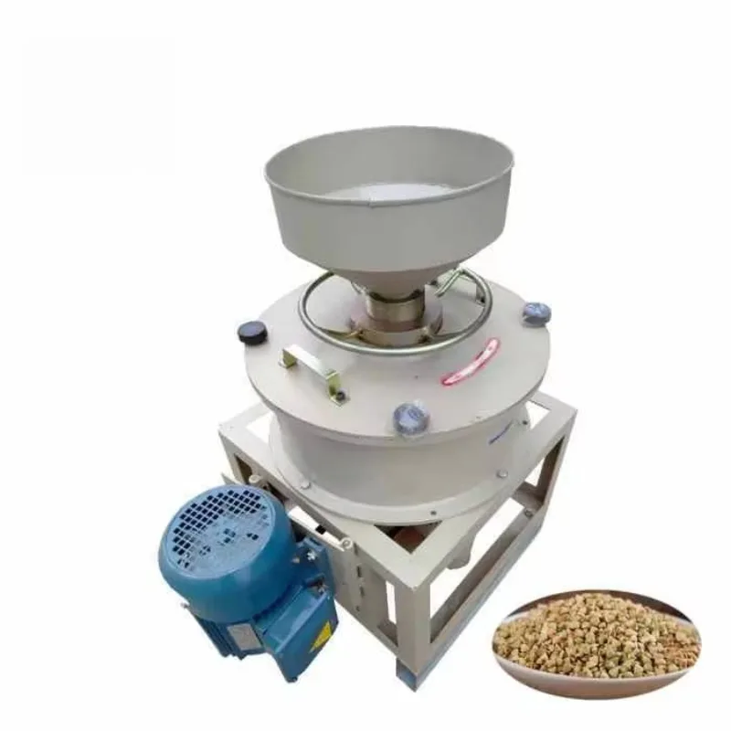 Multifunctional Buckwheat Cleaning Buckwheat Sheller Grain Peeling Buckwheat Hulls Machine Customized