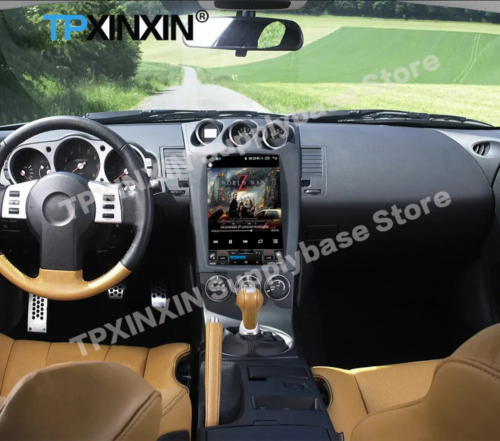 LHD RHD Car Multimedia Stereo Android Auto For Nissan 350Z Z33 2002 2003 2004 2005 2006 2007 GPS Navigation Car Radio Head Unit