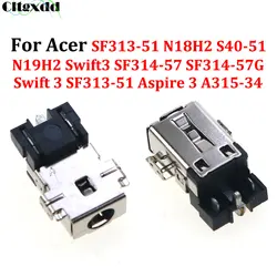 1x Laptop DC Jack Power Charging Connector Port For Acer N18H2 S40-51 N19H2 SF314-57 SF314-57G Swift 3 SF313-51 Aspire 3 A315-34