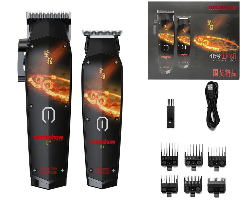 Madeshow M10 M11(D6) Men's Professional Hair Clipper Precision