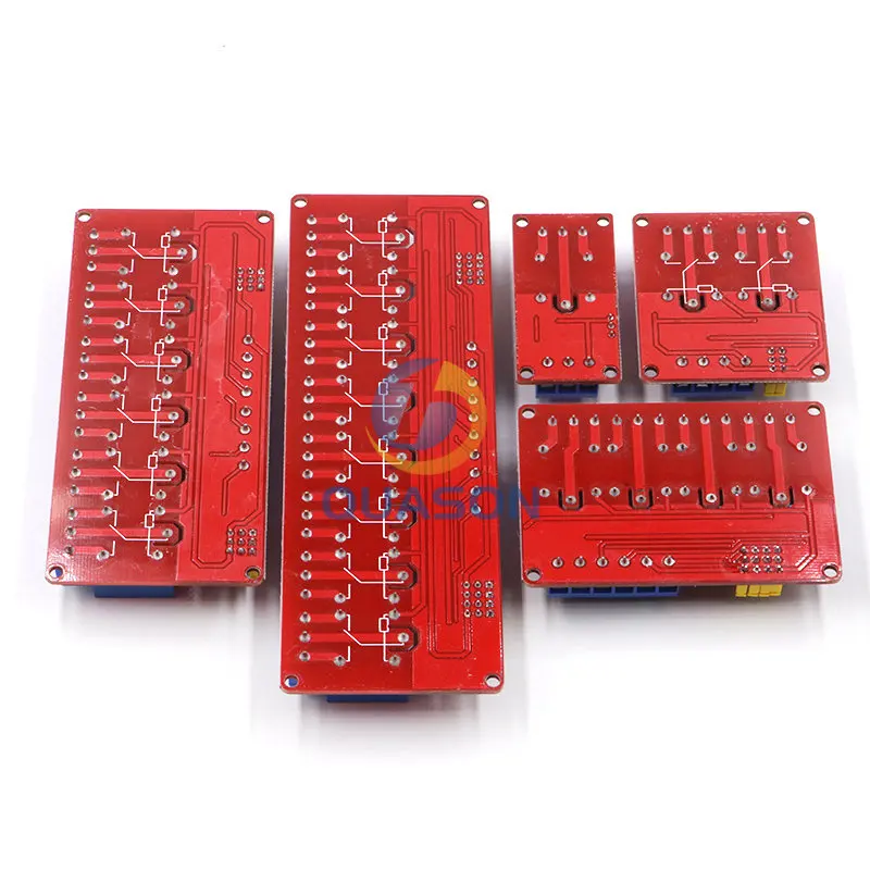 1 2 4 6 8 Channel 24V Relay Module Board Shield with Optocoupler Support High and Low Level Trigger forArduino