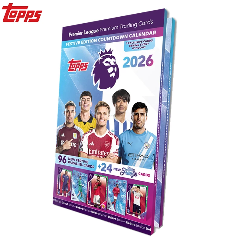 Nieuwe seizoen 2026 Premiere League Adventskalender Premium Trading Collection-kaarten Beperkt handtekeningcadeau