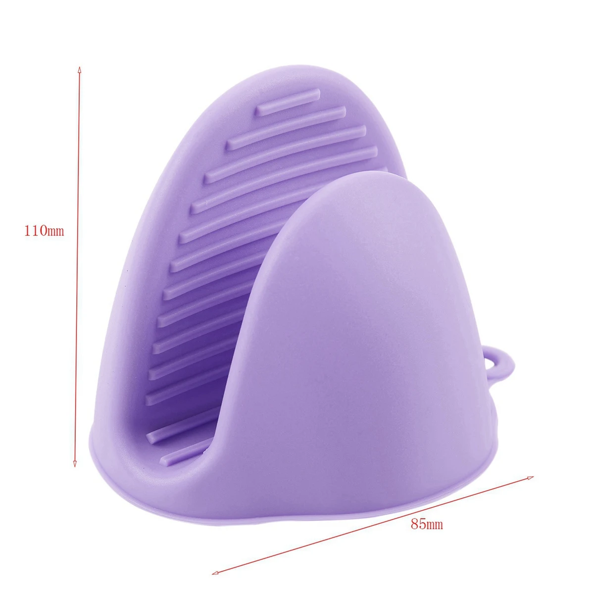 PB-2 pares de minicuchillas para horno, resistentes al calor, antiescaldaduras, 27,5 x 17,5 cm y 11 x 8,5 cm