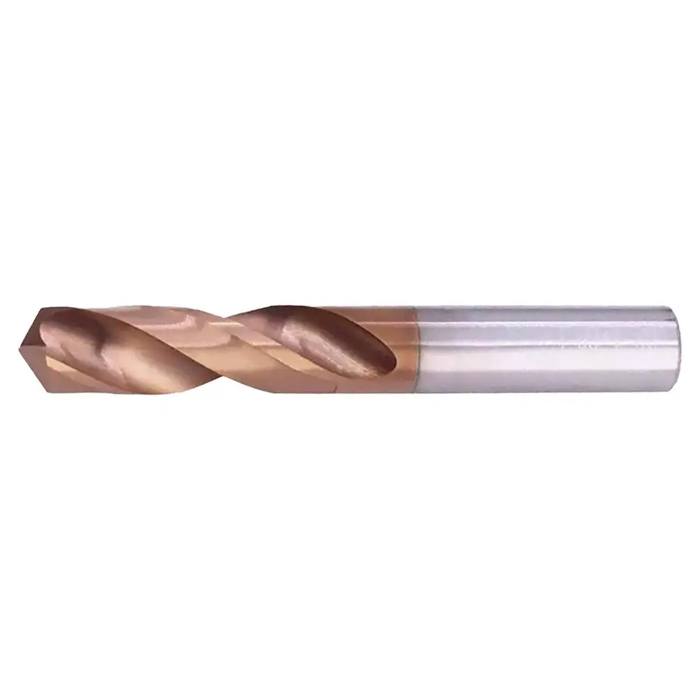 1 pz punte da trapano in metallo duro HRC60 codolo cilindrico 0.6mm-13.0mm metallo duro CNC lavorazione dei fori in metallo utensili di perforazione