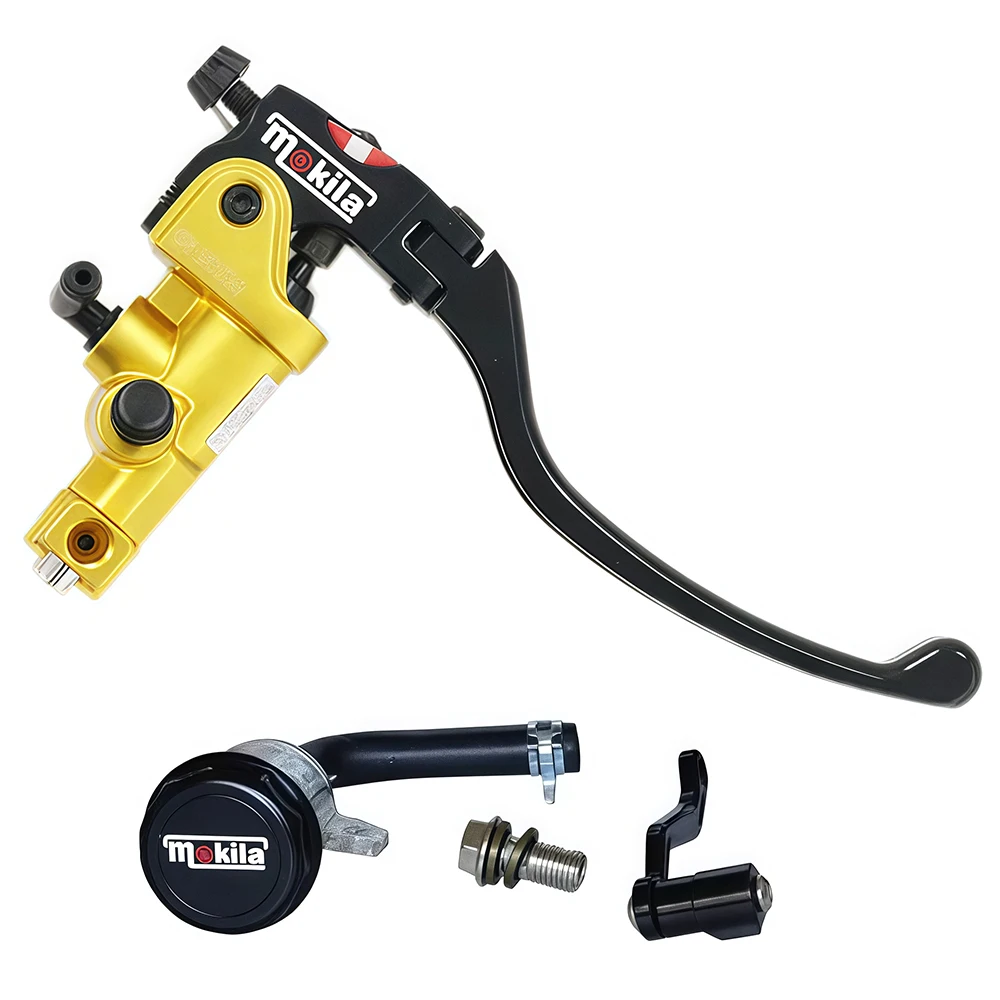 22mm 19RCS Bremse Kupplung Hebel Hauptzylinder Hydraulische Kupplung Pumpe Reservoir CNC Aluminium Motorrad Zubehör Universal