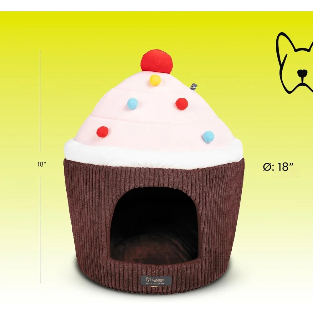 洗える抗不安性犬用ぬいぐるみクッション - 滑り止め、柔らかいペットベッド、自己発熱機能付き、大型犬、中型犬、猫用