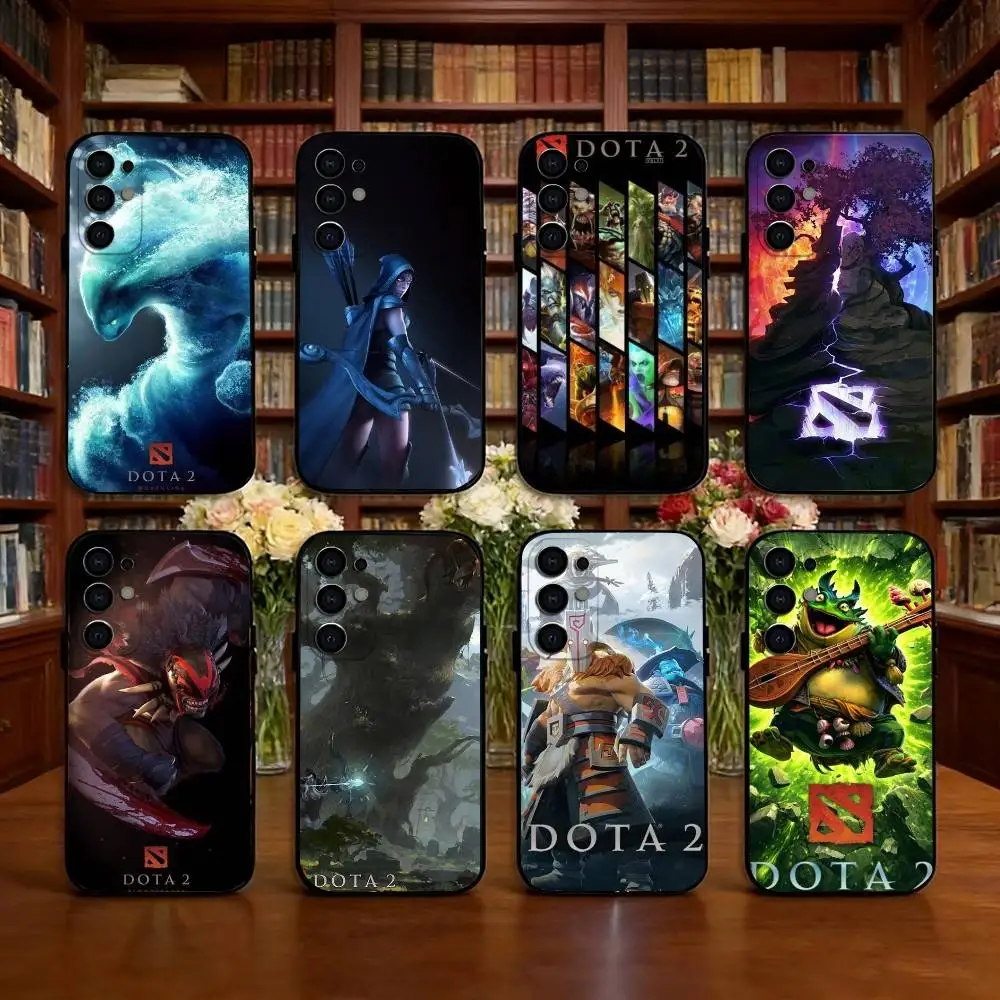 Dota 2  Phone Case For Samsung S25,S24,S21,S22,S23,S30,Ultra,S20,Plus,Fe,Soft Silicone Black Cover