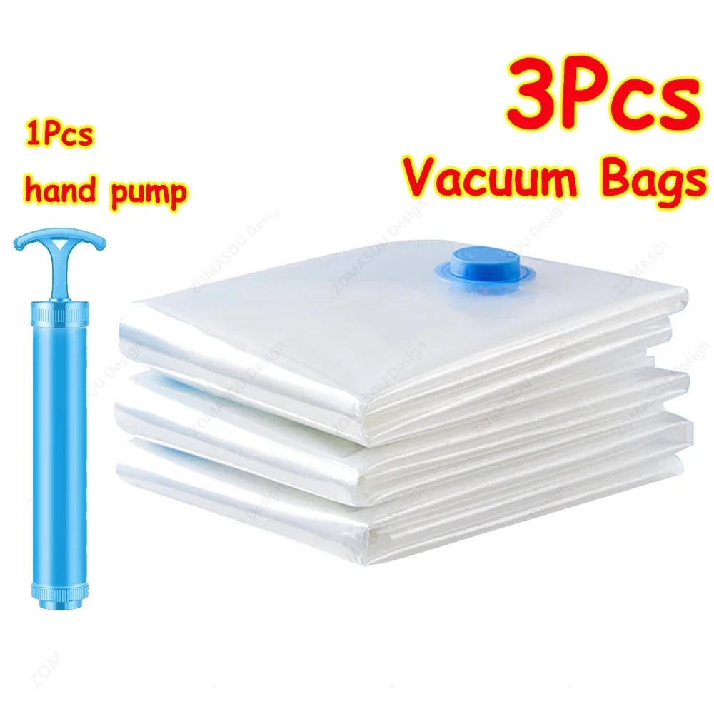 1-24Pcs Vakuum Lagerung Taschen Vakuum Dichtung Beutel Wiederverwendbare Platzsparende Taschen Falten Komprimiert Organizer Tasche Für Kleidung bettwäsche