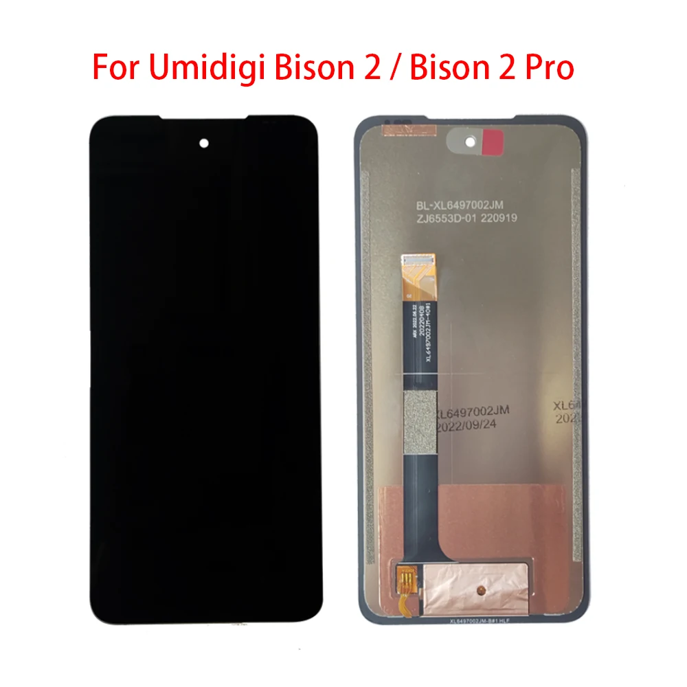 For Umidigi Bison GT 2 GT2 Pro LCD Display For Umidigi Bison 2021 X10S X10G X10 Pro Full Display Touch Screen Digitizer Assembly