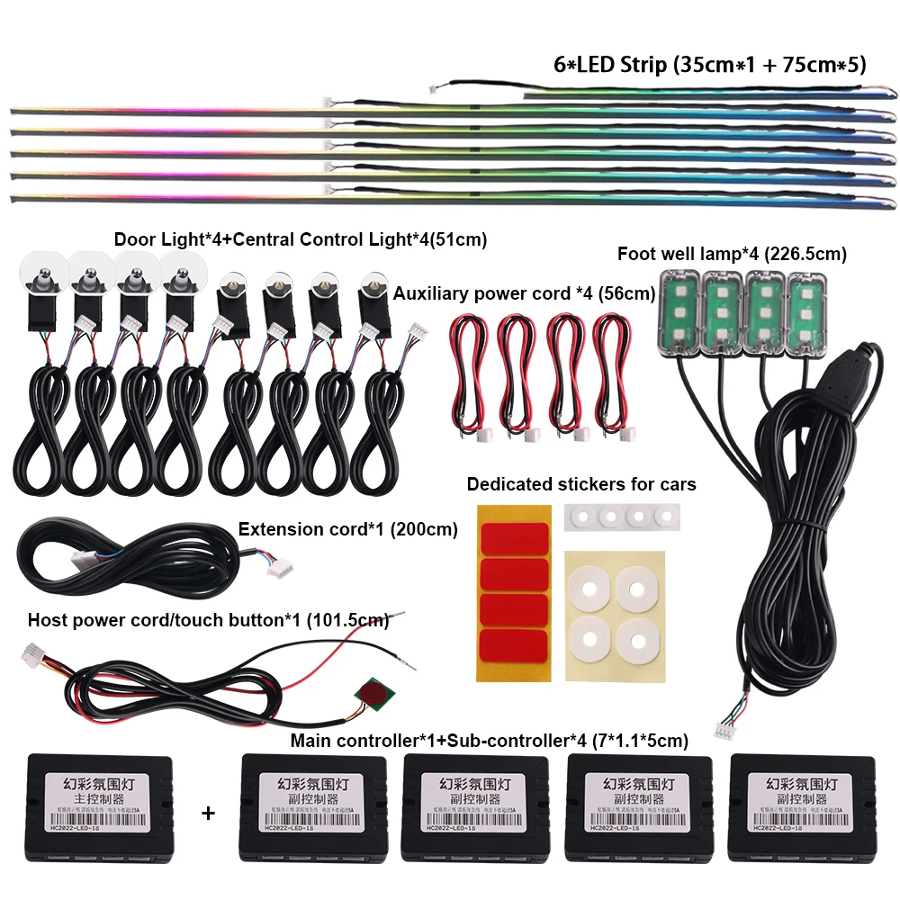 18 in 1 Symphony light parts (3pins)