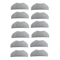 ABKD 12Pcs Compatible Cloths For Xiaomi Mijia G1 Robot Vacuum Cleaner - Full Microfiber Mop Cloths