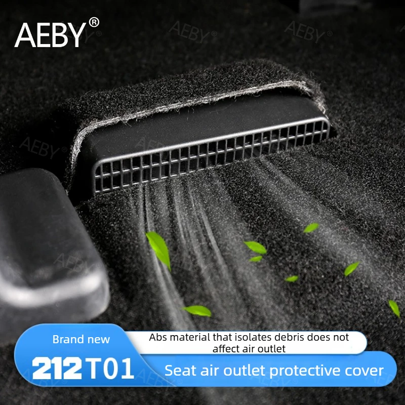 

AEBY For BAIC 212 T01 Front seat vent protective cover dust cover,under seat,Rear air conditioner,Car interior accessories
