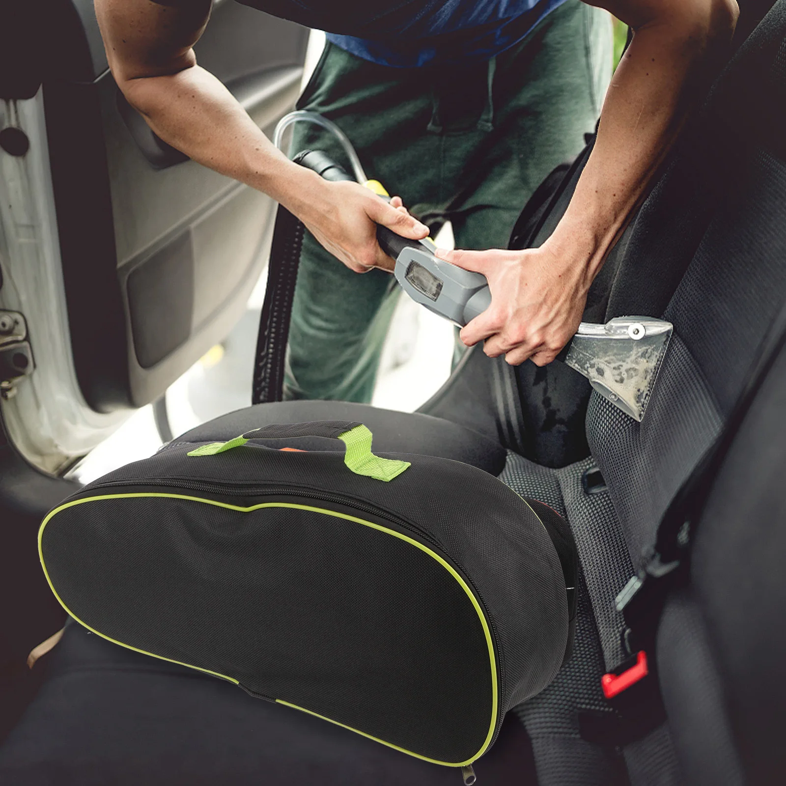 

Car Storage Bag Tool Portable Organizer Large Capacity Durable Easy Clean Polyester Mini Tote Hand Carry Zipper Bags For Tools