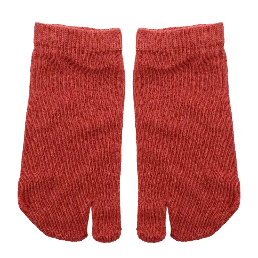 

Практичные дышащие хлопковые сандалии унисекс, мужские чулочно-носочные изделия, носки таби с разрезом, носки с двумя пальцами, шлепанцы