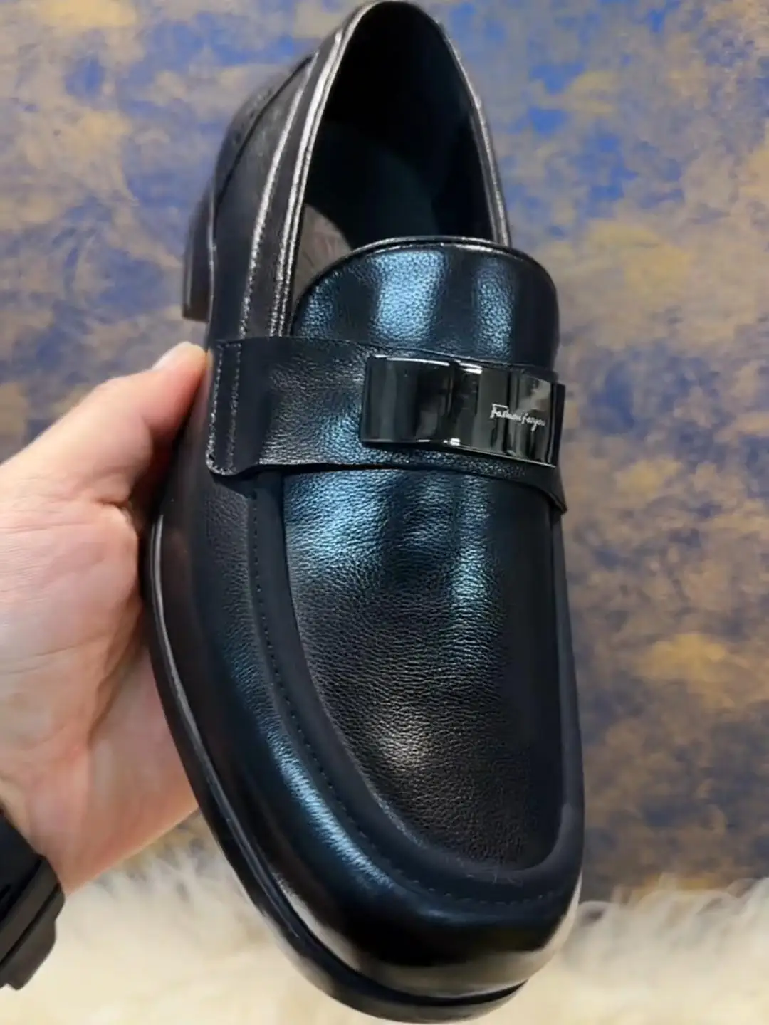 

New Men's Pure Leather Casual Comfortable Shoes Stylish Personality High-End Feeling Trendy Versatile Lightweight Fashionable...