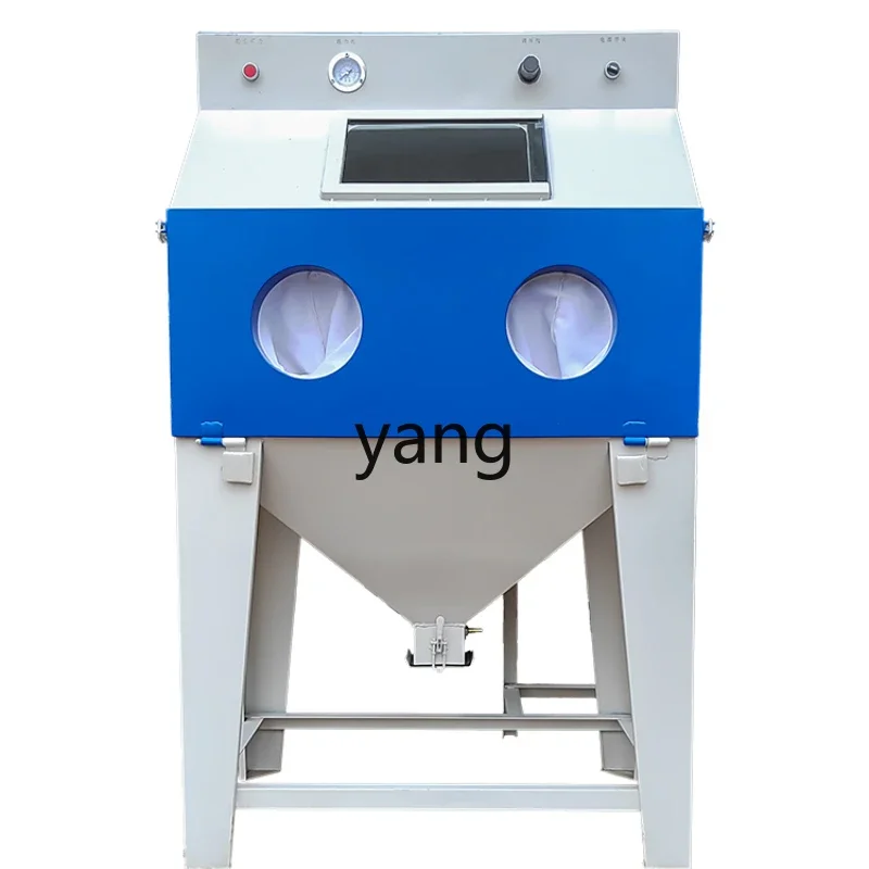 

YJQ manual sandblasting machine small metal mold rust high pressure sandblasting machine