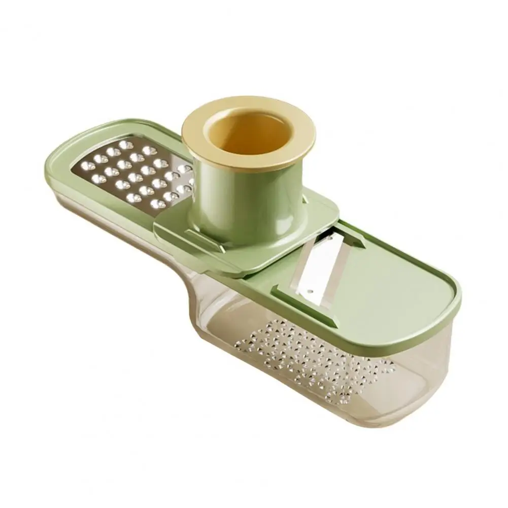 Rust-proof Vegetable Cutter 3-in-1 Vegetable Slicer Grater with Hand Guard Adjustable Slicing Machine for Kitchen