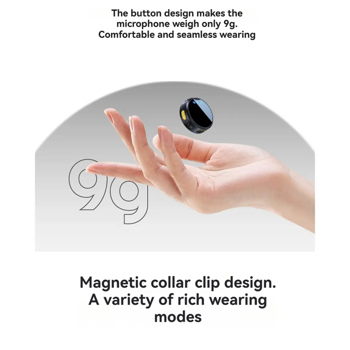 

Беспроводной микрофон для Pocket3/Action 5Pro/4/3/2/Osmo360, магнитный микрофон с зажимом, аксессуары для камеры