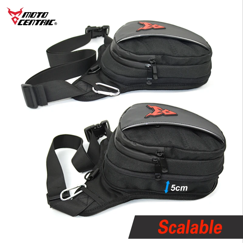 MOTOCENTRIC Multi-Function Motorcycle Drop Leg Bag Hip Bum Motorcycle Bag Outdoor Waist Bag Motorbike Riding Chest Bag 4