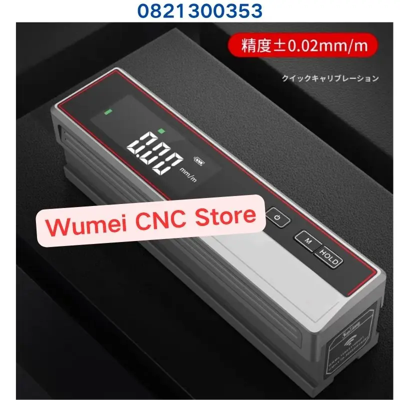 New High-Precision 0.01mm/m Resolution ±0.02mm/m Accuracy ±0.5mm/m Measuring Range buit-in bluetooth Digital Level