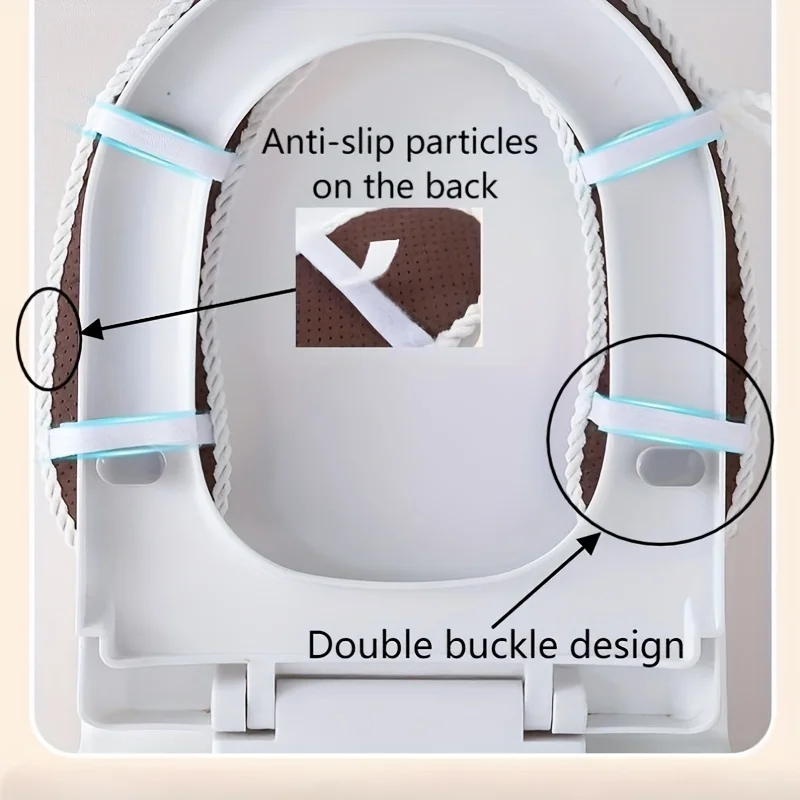 1 قطعة غطاء المرحاض مقعد المرحاض غطاء مقعد المرحاض السلطانية غطاء غطاء وسادة الدافئة لينة GlowInTheDark اكسسوارات الحمام وسادة
