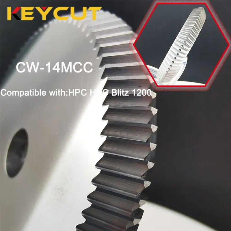 Key Milling Cutter CW-14MC CW-14MCC Standard Large Cylinder Cutter Compatible with HPC Blitz 1200 machines