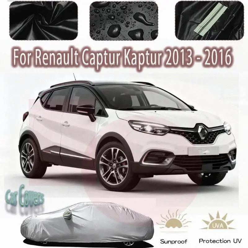 

For Renault Captur Kaptur Outdoor Protection Waterproof Dustproof Full Exterior Accessories for Captur Kaptur Car Covers