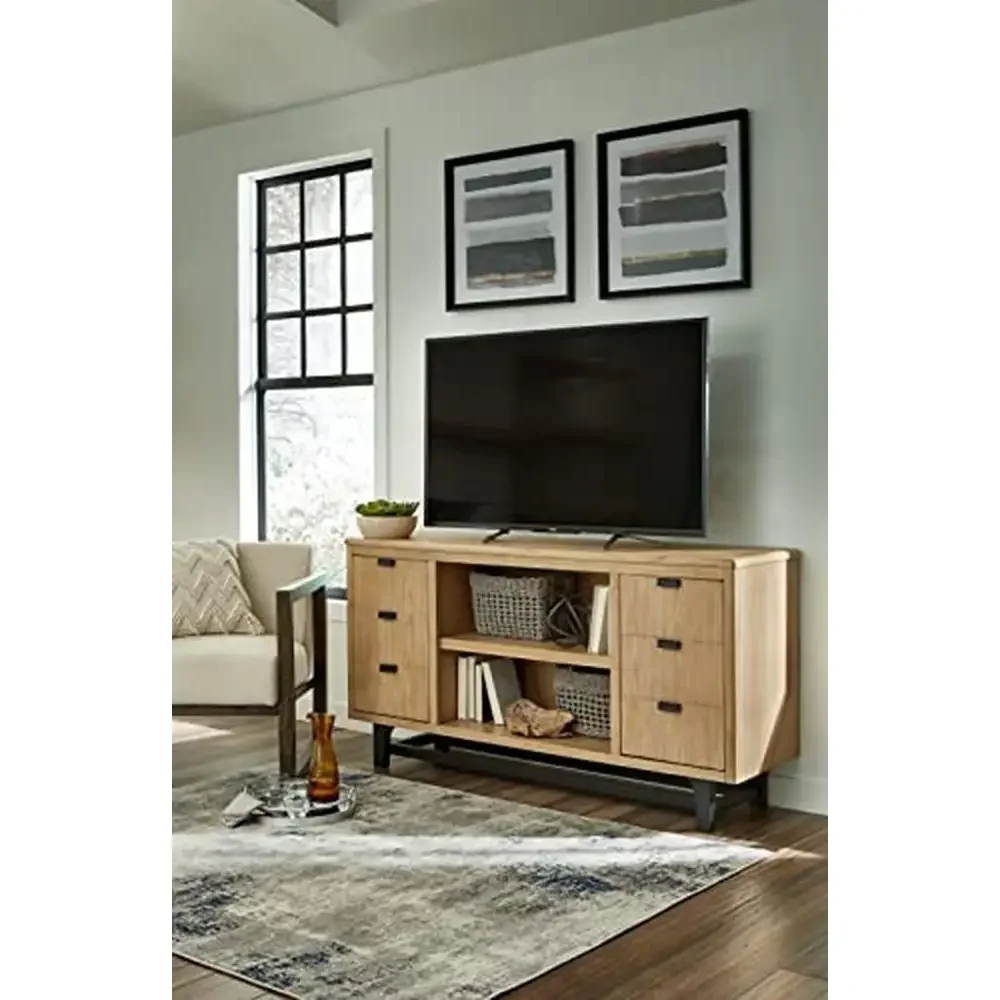 Casual Large TV Stand TVs up to 77