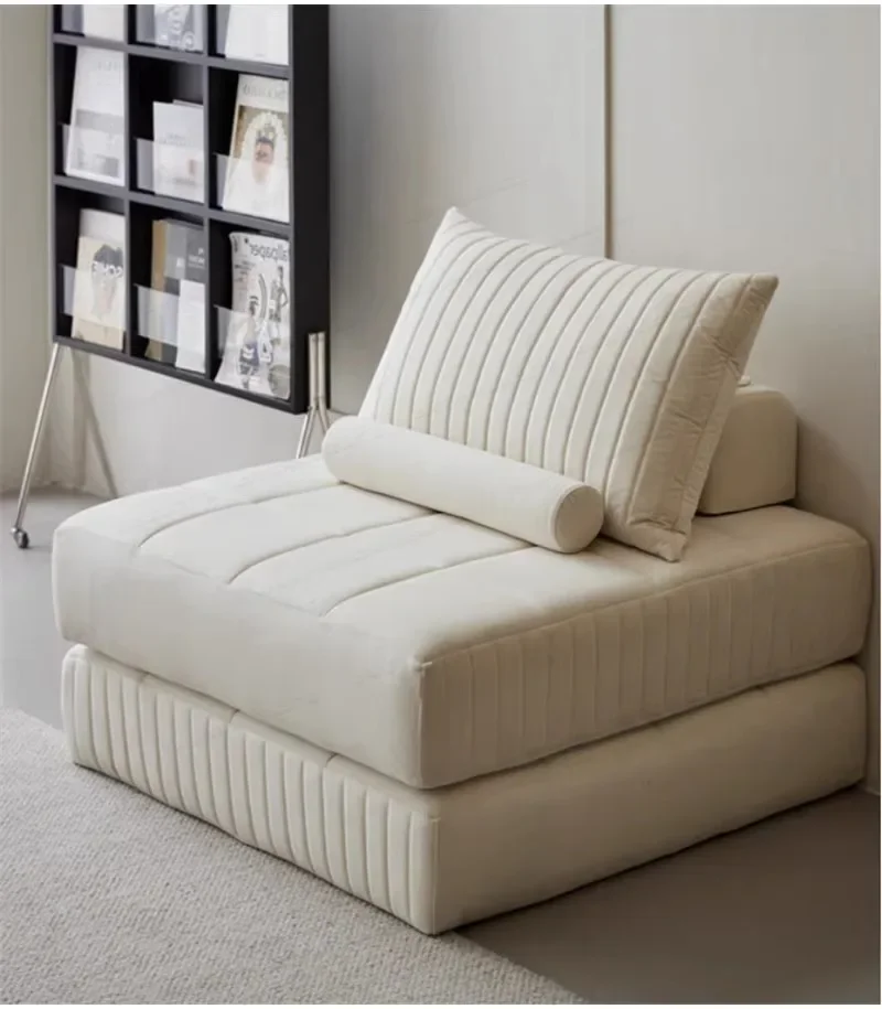 

Nordic style lazy sofa, living room convertible multifunctional sofa bed, indoor furniture YX012GB