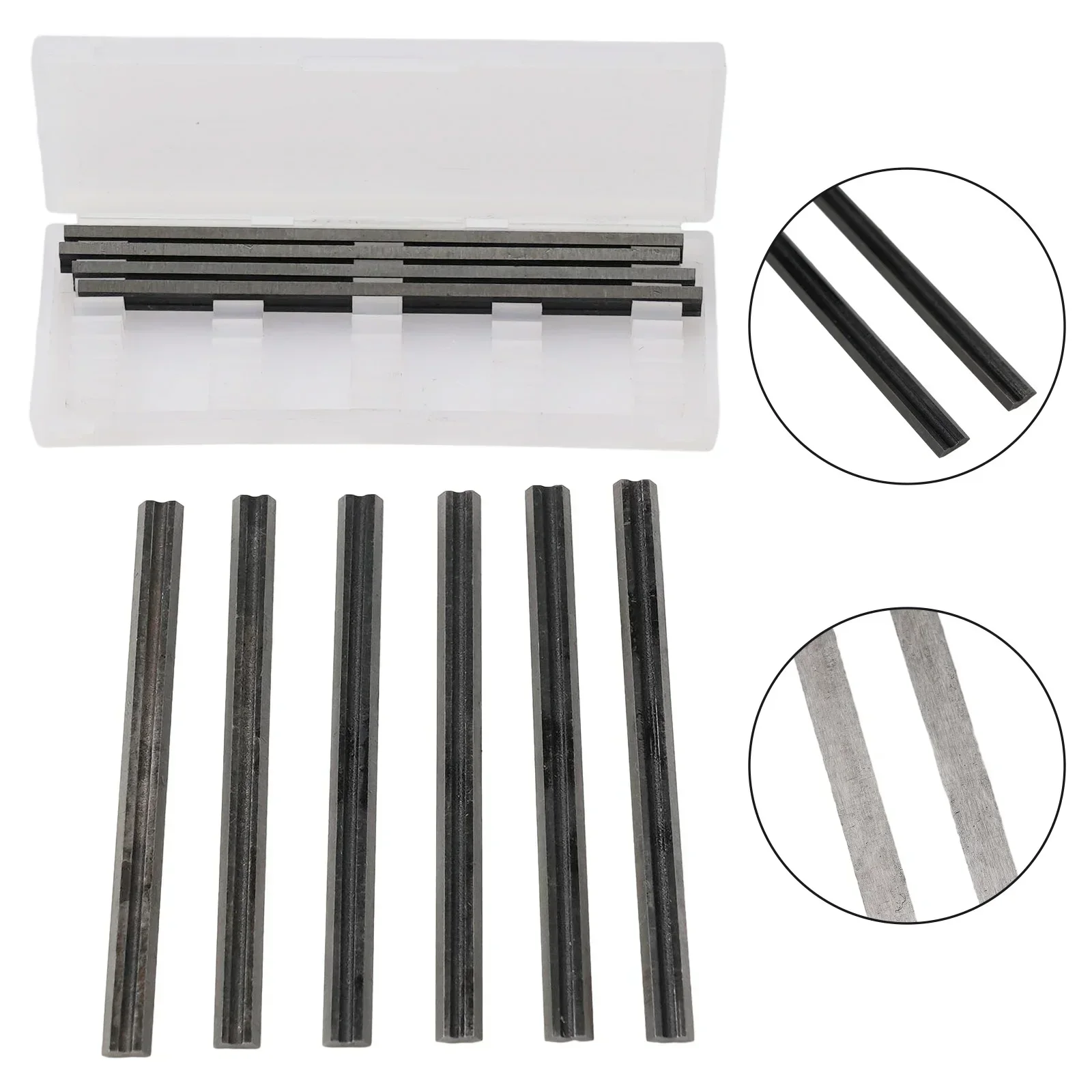 

10pcs Electric Planer Blades Hard Alloy Planer Woodworking Machinery Parts For Makita Electric Handheld Wood Planer