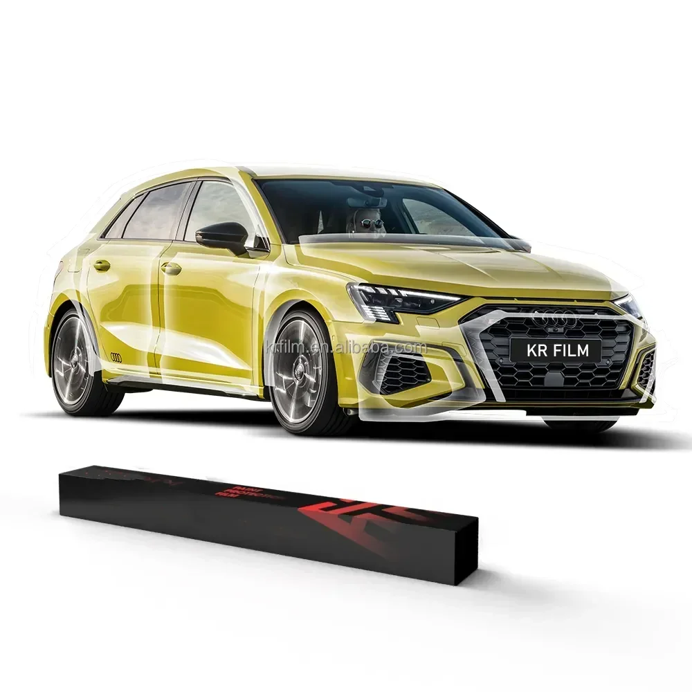 2025 kr filmes de carro 1.52*15m tpu ppf 10 anos de garantia alta transparente 7.5mil auto cura pintura proteção cor clara carro tph