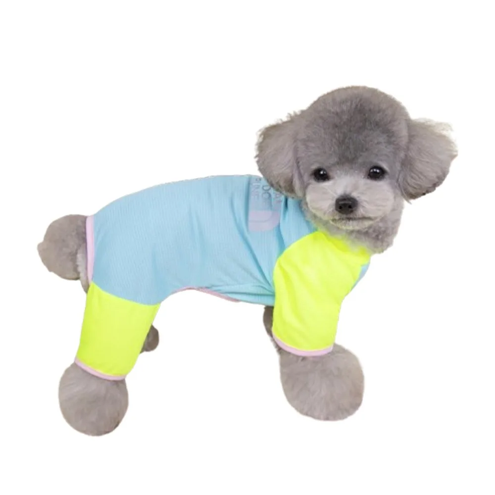 

Fashion Spring Summer Pet Dog T-shirt Comfortable Breathable Dog Sweatshirt Four Legged Pet Pullover Pet Supplies