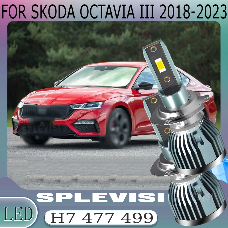 

Clear Night Vision Energy-Saving Plug-and-Play LED Headlight Conversion Kit For SKODA OCTAVIA III 2018 2019 2020 2021 2022 2023
