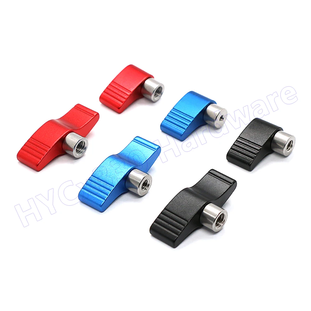 1Pcs M3 M4 M5 M6 Thumb Nut T Type / 7 Type Hand Tighten Nuts Handle Adjustable Butterfly Shape Nut for DSLR SLR Camera