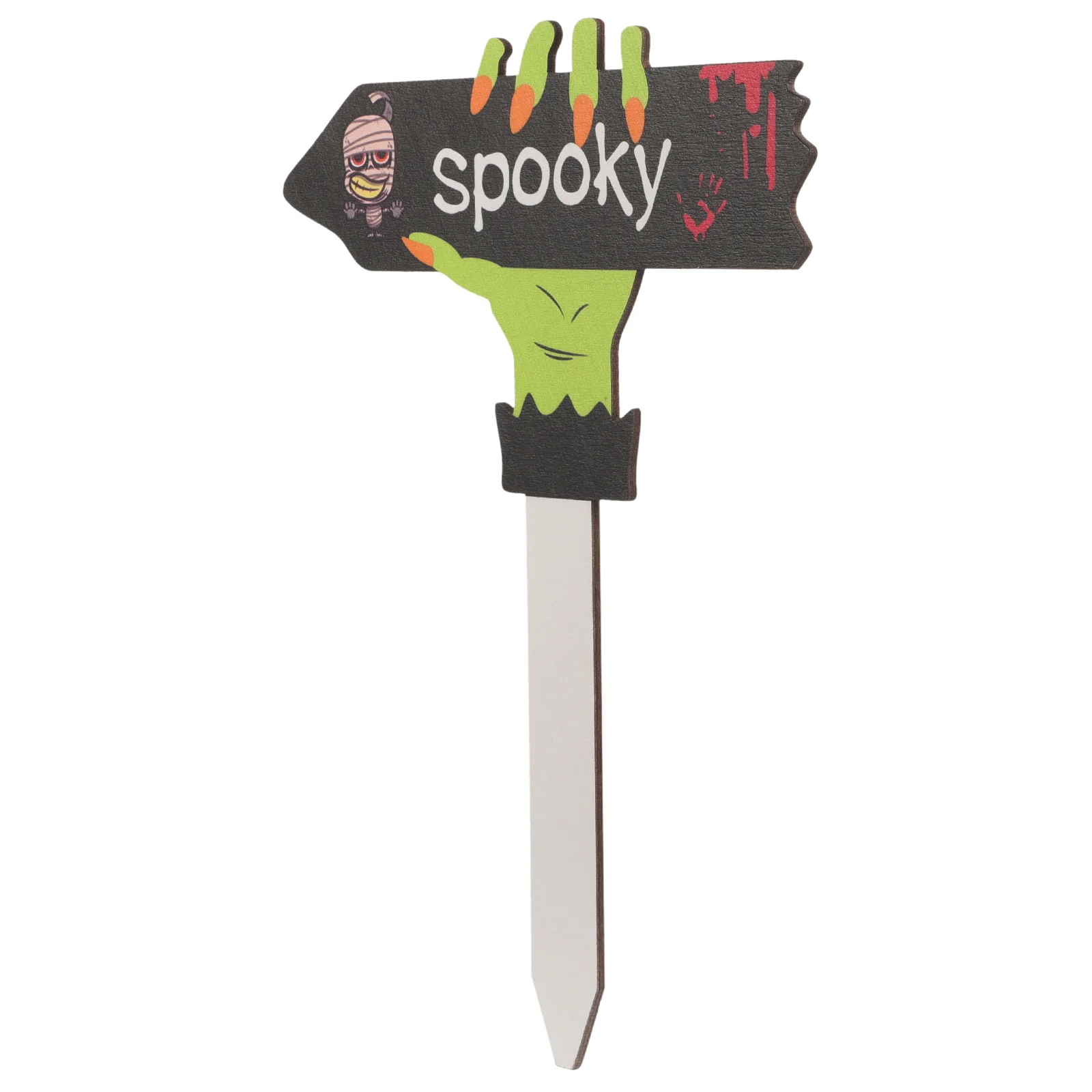 

Halloween Yard Stake Sign Outdoor Garden Decoration Vintage Wooden Lawn Stakes Halloween Party Decor Outdoor Wood Signs