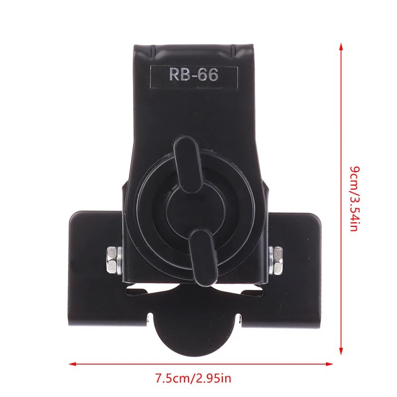 حامل هوائي لاسلكي عالمي، مشبك قاعدة حامل هوائي راديو السيارة، دعامة ثابتة لملحقات راديو الهواة لحم الخنزير