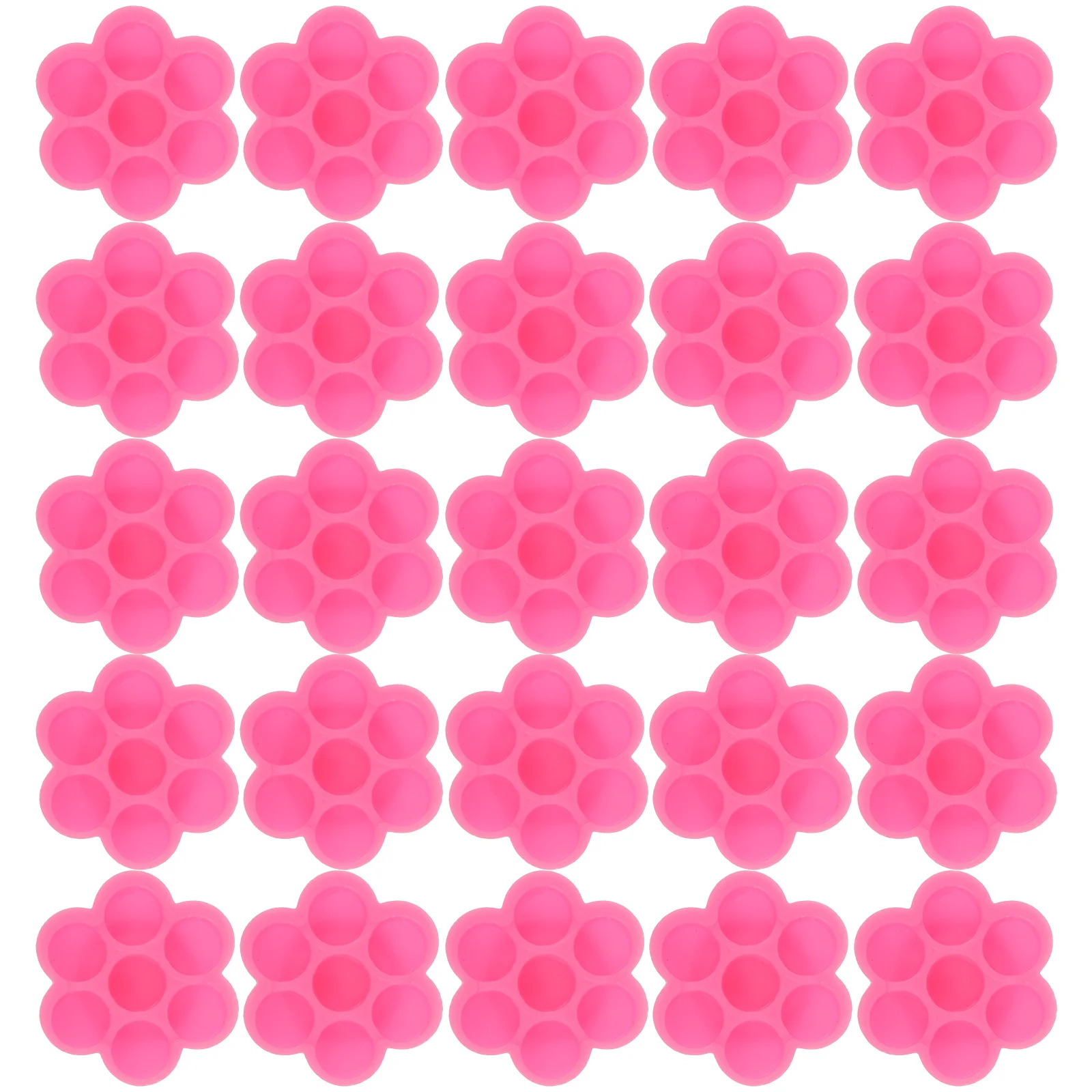 200Pcs Eyelash Glue Cup Fine Quality Portable Holder Cup for Semi Pigments Lash Extension Tools