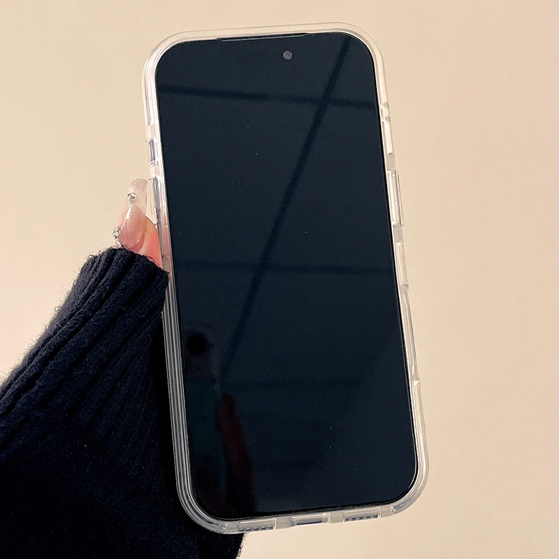 Modische, bunte, runde Punkte, mattes IMD-TPU-Design, Schutzhülle für iPhone 15, 16, 17, 18 Pro Max. – Detail 12
