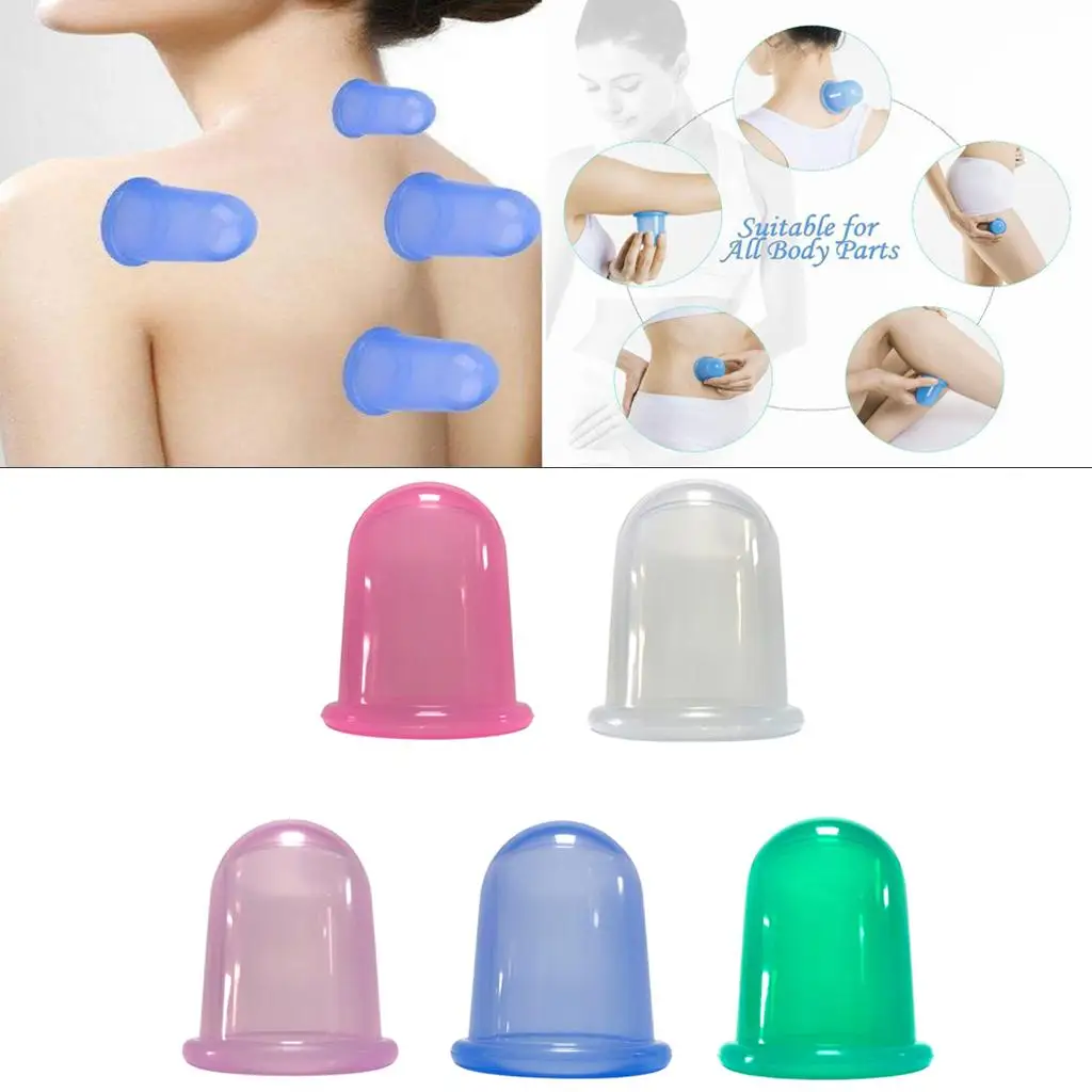 Силиконовая чашка, вакуумный массаж мышц, баночные чашки, массажер для взрослых, домашнее использование