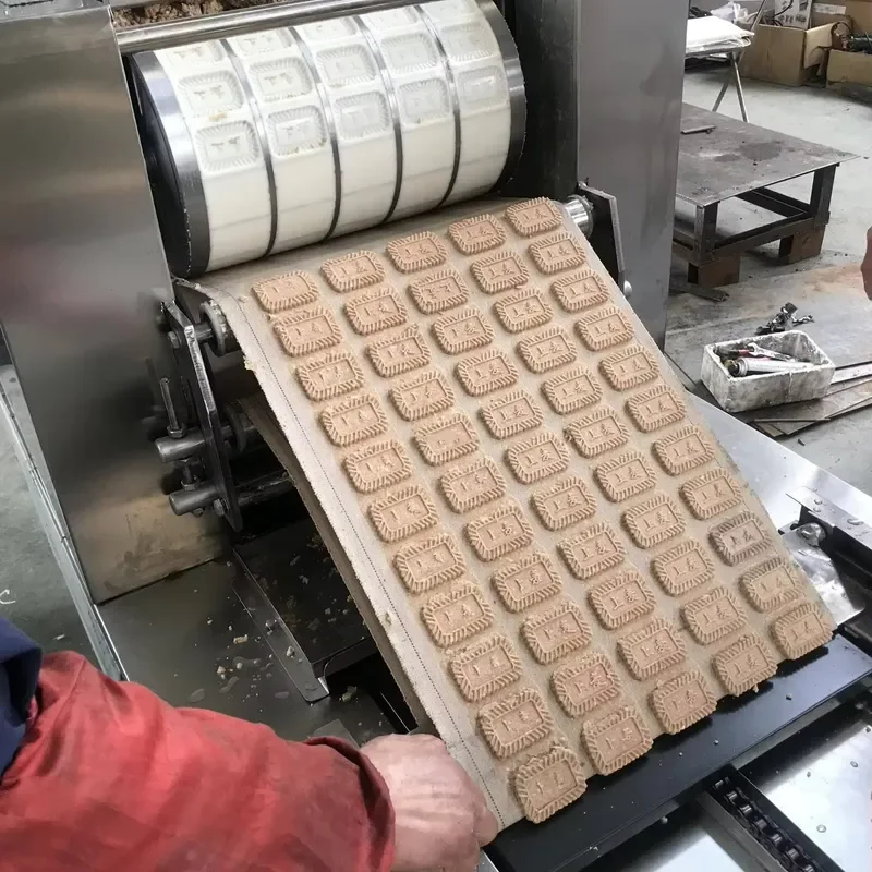 New Fully Automatic Biscuit Maker for Flour and Milk 220V Suitable for Bakery Hard and Soft Biscuit Production Lines