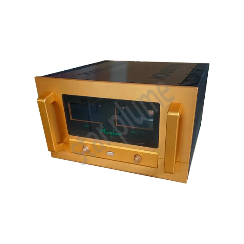 430*250*453mm custodia per amplificatore di potenza completamente in alluminio Accuphase custodia per preamplificatore tubo a vuoto Post amplificatore guscio del telaio scatola fai da te