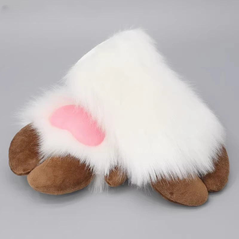 

Kawaii Fursuite Beastwear Loose Parts Little Sheep Feet Animal Claw Gloves Cos Accessories Cosplay Costumes