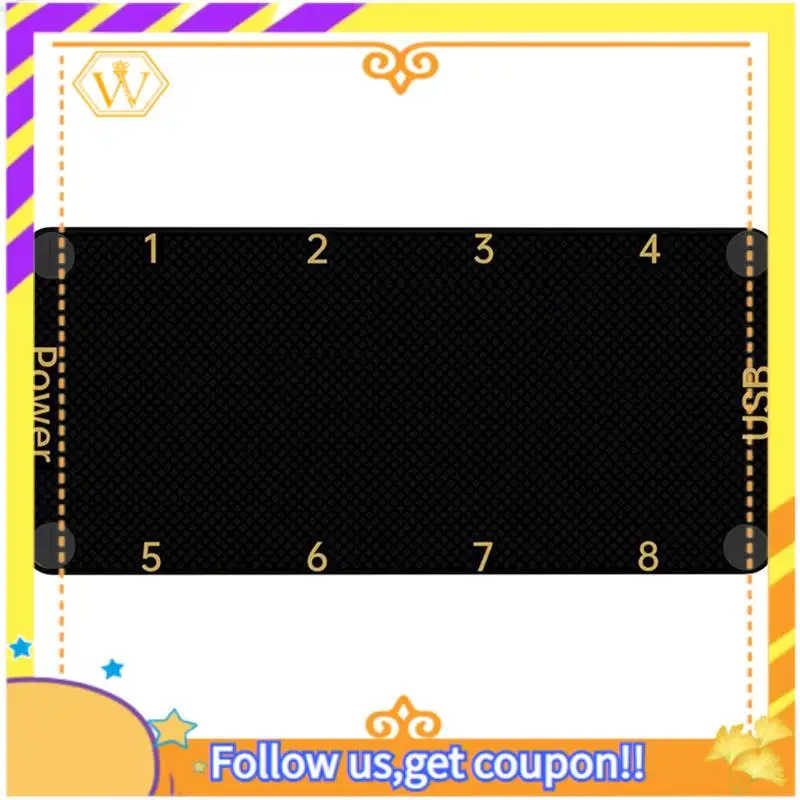 

A01K-Signalrgb Openrgb Universal 8Port 5V 3PIN ARGB Asynchronous Controller HUB For Computer PC Case Cooling Fans Light Strip