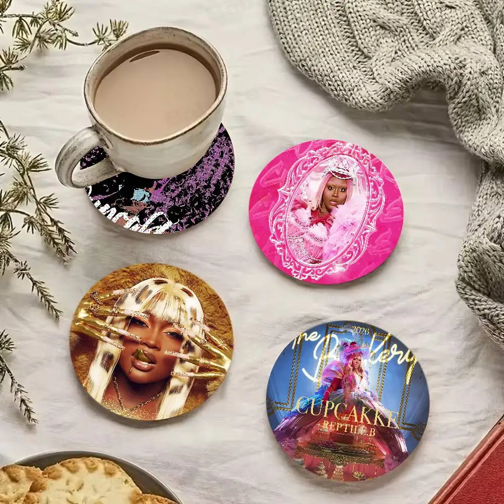Rapper C-Cupcakke Dauntless Artistic Print on Wood, Durable for Parties, Unique Holiday Housewarming Present