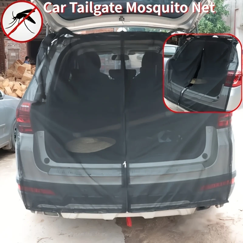 

Universal Car Mosquito Net For SUV MPV Tailgate Anti Insect Curtain Summer Fly Screen Mesh Window Nets Vehicle Accessories