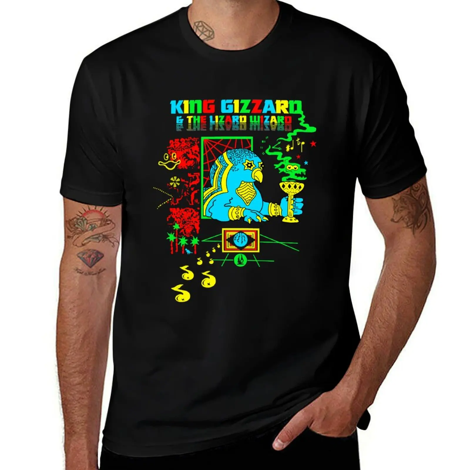 The Ugly Truth About King Gizzard And The Lizard Wizard T-Shirt Athletic Fit Sports Top à manches courtes